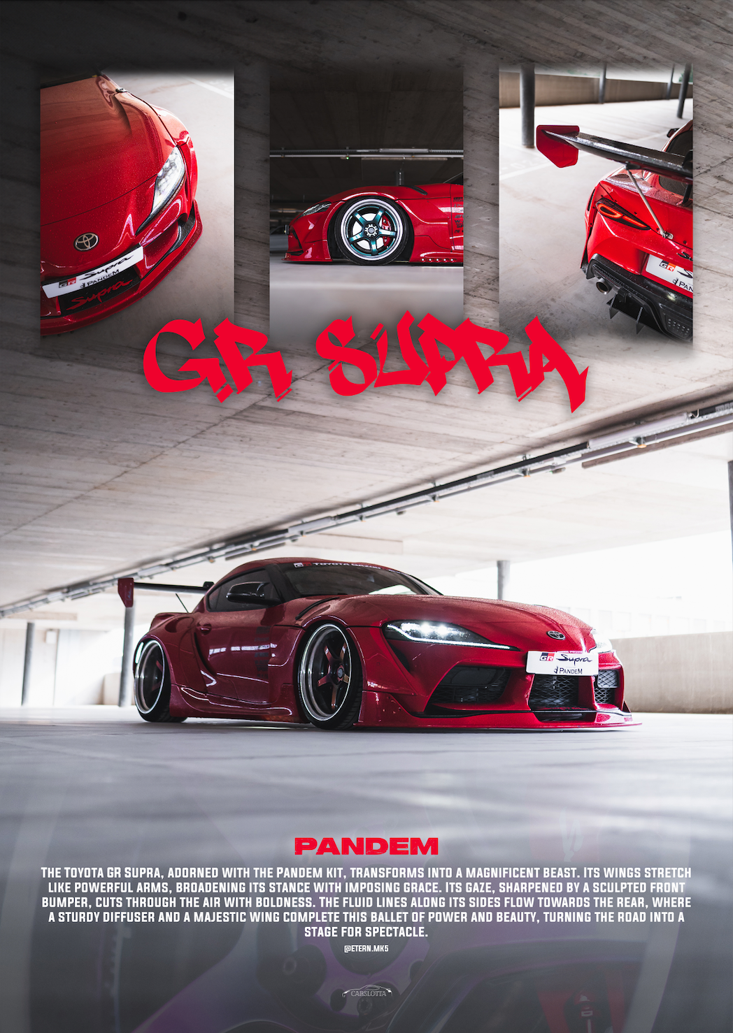 Toyota GR Supra Kit Pandem